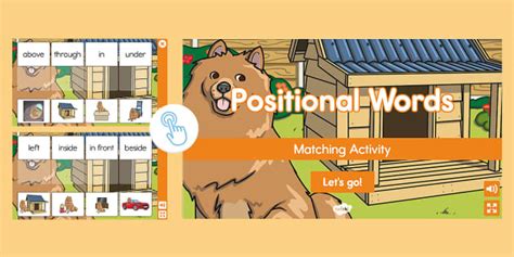 Image result for Positional Words Games