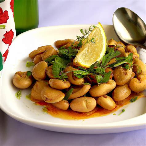 Moroccan Broad (Fava) Bean Salad – Recipe Wise