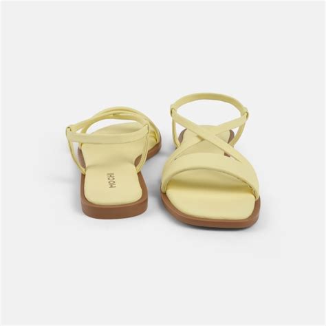 Buy Mochi Women Yellow Casual Sandals Online | SKU: 33-1234-33-38 ...