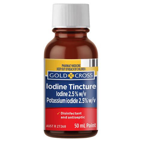 Iodine Tincture - Gold Cross