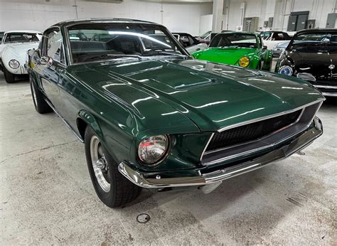 Mustang Bullitt 1968 BULLITT 1968 Ford Mustang GT 390 Fastback For