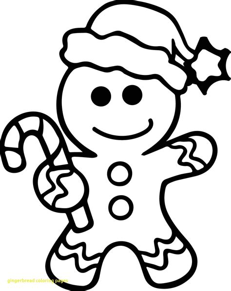 Gingerbread Man Line Drawing at PaintingValley.com | Explore collection ...