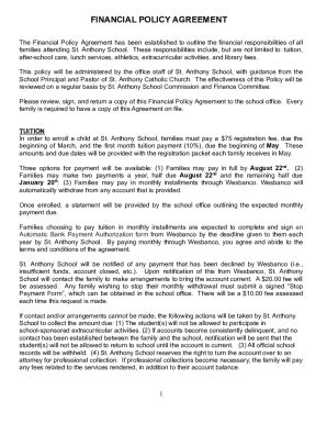 Fillable Online 50+ SAMPLE Financial Agreement in PDF Fax Email Print ...