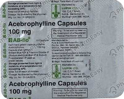 Ab Flo 100 MG Capsule (10): Uses, Side Effects, Price & Dosage | PharmEasy