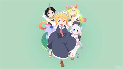 HD Desktop-Wallpaper: Animes, Kobayashi San Chi No Maid Dragon ...
