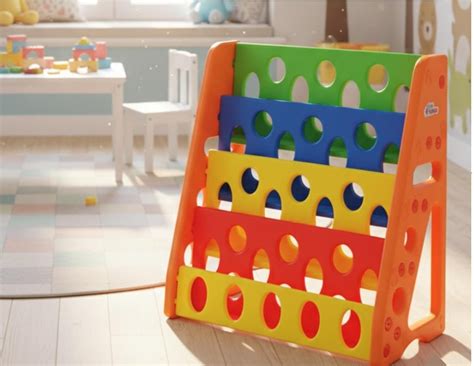 Kids Bookshelf - Little Fingers Colorful Storage| Intra Kids School ...