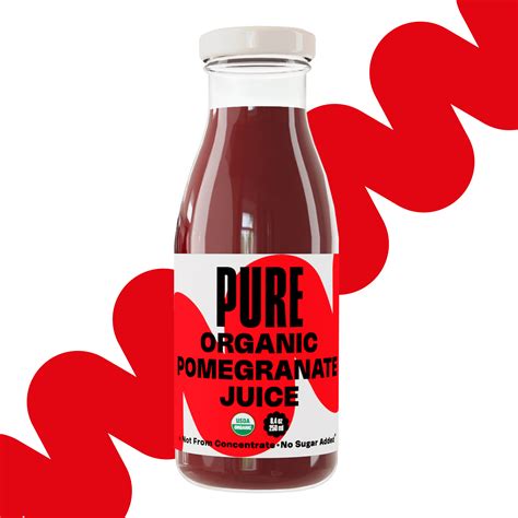Pure Organic Pomegranate Juice - Pomona Products