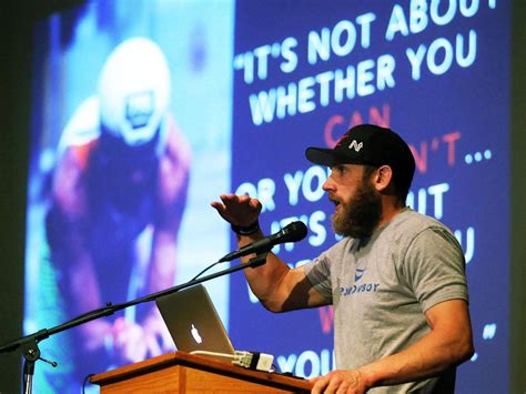 Photos: Iron Cowboy tells students at Rowland Hall Middle School to ...