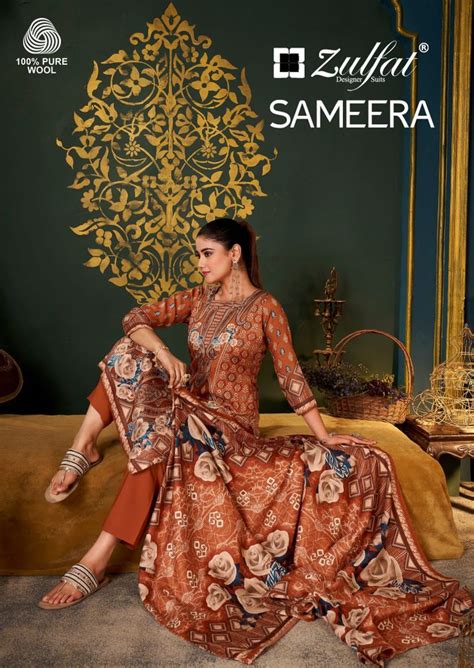 Sameera - Premium Woollen Pashmina Winter Suit Set | Exclusive Collection