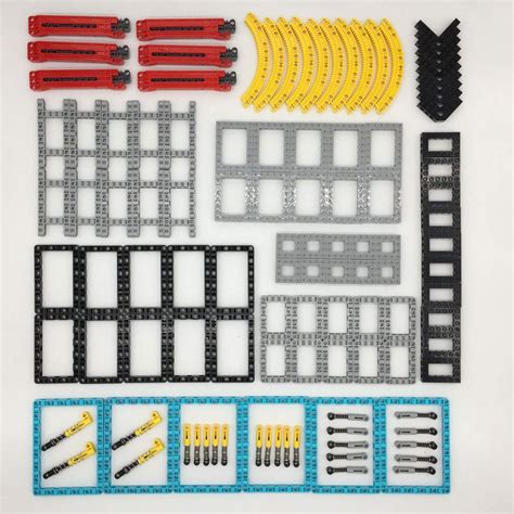 Buy FINER SHOP Technic Series Parts, Technic Spare Parts Pack Shock ...
