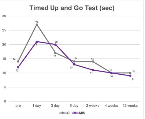 Timed Up and Go Test Procedure 的图像结果