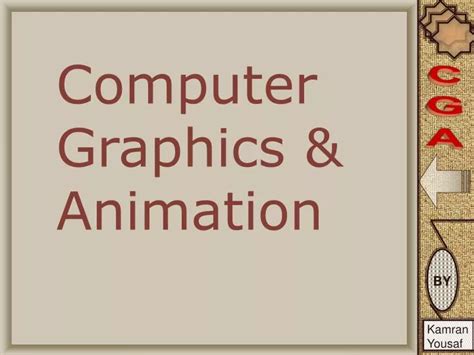 Computer Graphics Animation 的图像结果