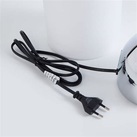Buy Albama Vogue Metal Set of 2 Table Lamp - Silver from Home Centre at ...