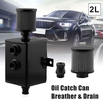 RYANSTAR 2L Oil Catch Can with Breather & Drain Tap India | Ubuy