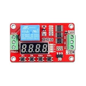 amiciSmart 12V 10A Adjustable Time Delay Relay Module | 18 Preset Modes ...