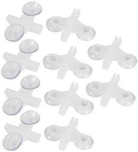 RPM Aquarium Glass Divider for Tank Partition Pack of 10 (White ...