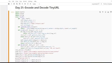 Encode and Decode Tinyurl 的图像结果