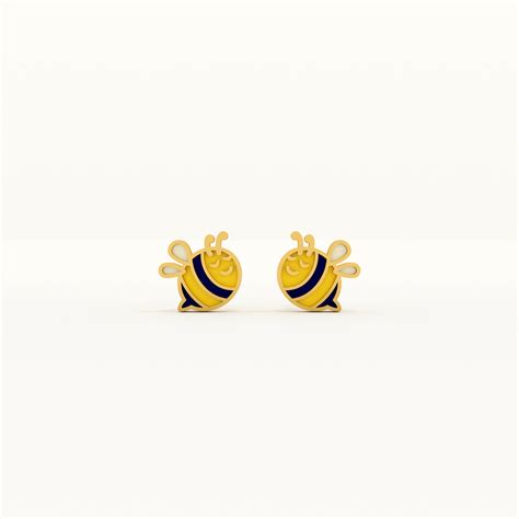 Honeybae 925 Silver Studs – PALMONAS