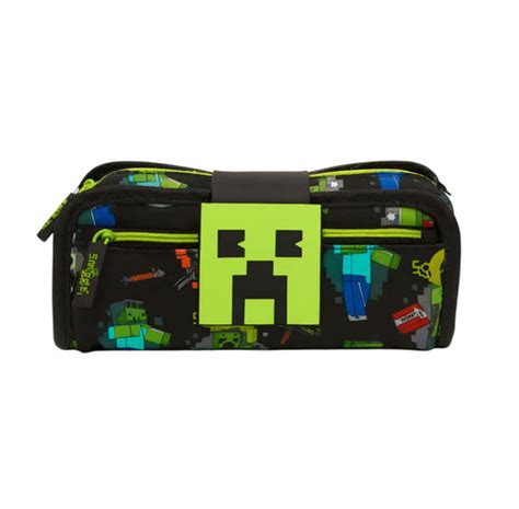 Smiggle Minecraft Design Pencil Case Pencil Pen Case Minecraft