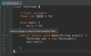 Java Final Variable Examples 的图像结果