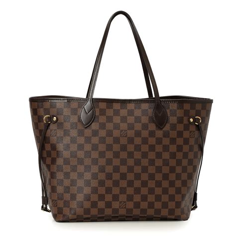 Neverfull MM Ebene Rouge Tote – Confidential Couture