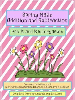 Image result for Spring Math Addition