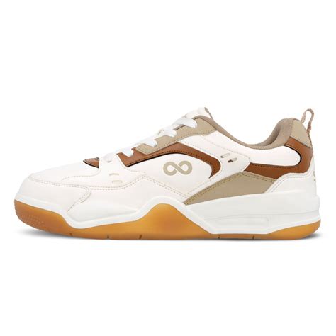 Men's Colourblocked Sneakers - WY3477 White Beige – Walkaroo Footwear