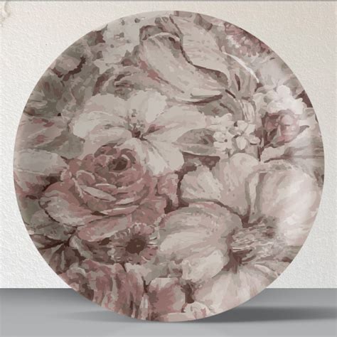 English Flower Wall Plate – Nestroots