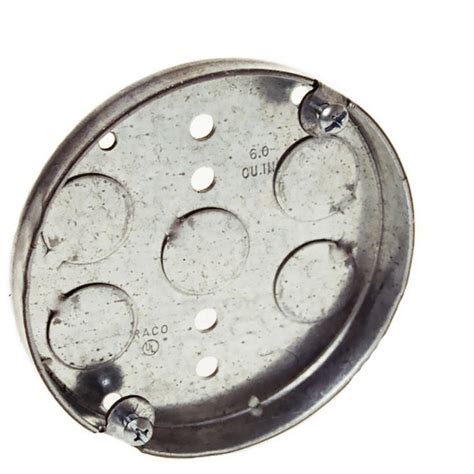 Hubbell RACO Metal New Work Ceiling Pans Electrical Box 8293 at Lowes.com
