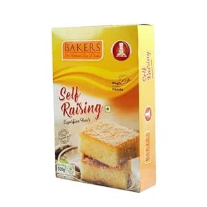 BAKERS Self Raising Flour | Good for Cakes, Bread, Homebakers, Light ...