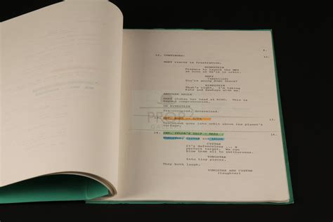 The Prop Gallery | Production used script - The Ultimate Menace