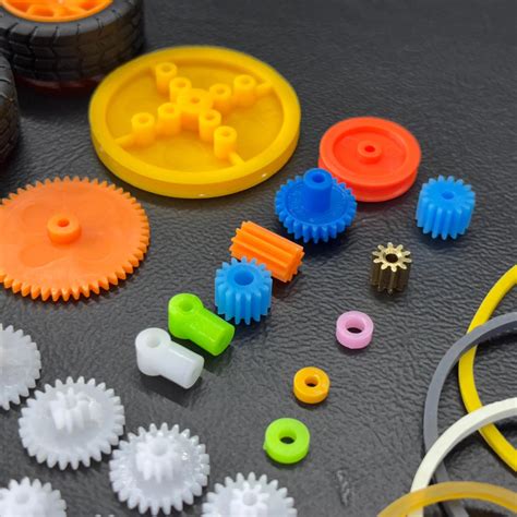 78 PCS Plastic Gear Set with Wheel for DIY Projects – Harish Projects