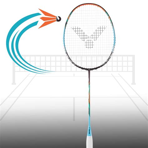 Victor Auraspeed 70 K Unstrung Badminton Racquet – 3U5 Ice/Snow Blue ...