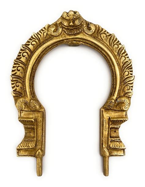 Buy Bhunes Brass Prabhavali Frame Arch Wall Hanging Prabhawal for Decor ...