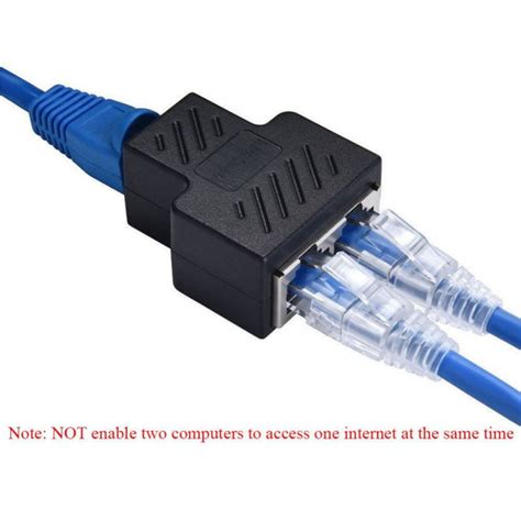 Woonny RJ45 Ethernet Splitter - Dual Female Port Extender India | Ubuy
