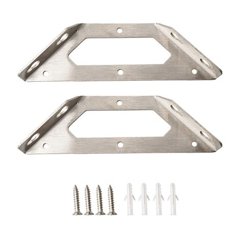 Buy YEYIT 2Pack Stainless Steel Corner Brace Connectors,Triangular ...