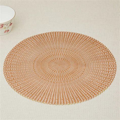 Buy Cinder-Spiral Textured Placemat - 40 x 40 cm from Home Centre at ...