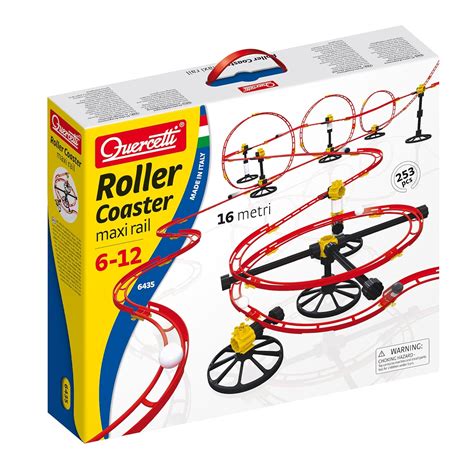Buy Quercetti Skyrail Marble Run Roller Coaster 250-pc. Set Online at ...