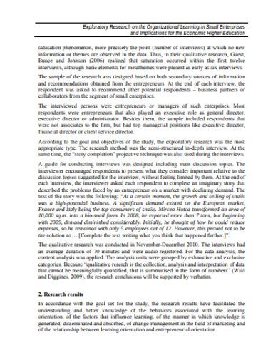 Exploratory Research Examples 的图像结果