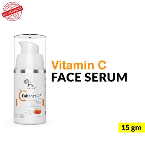 Get 25% Vitamin C Face Serum for Glowing Skin online at – Fixderma Skincare