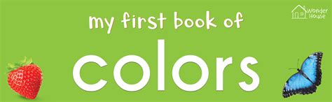 My First Book of Colors | First Colors Board Book for Babies, Toddlers ...