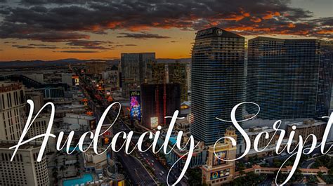 Audacity Python Script Template 的图像结果