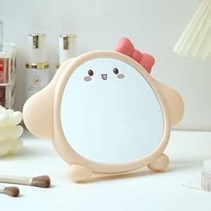 Spooky Cute Makeup Mirror Cartoon Puppy Mirror for Desk, Desktop Mirror ...