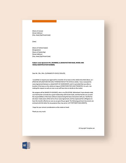 Image result for Vehicle Transfer Request Letter Format