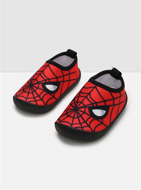 Buy Boys Spiderman Print Slip-On Shoes Online at just Rs. 599.0 ...