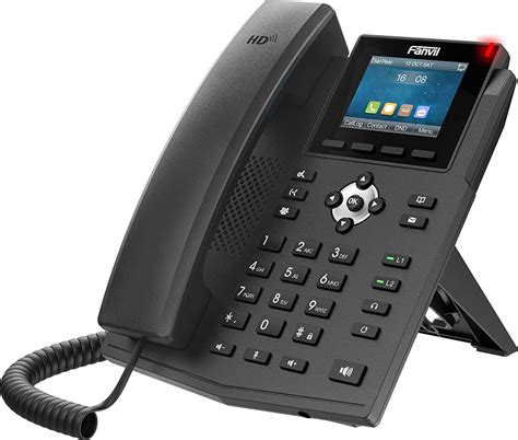 Fanvil X3SG Entry Level VoIP Phone, 2.8-Inch Color Display, 4 SIP Lines ...