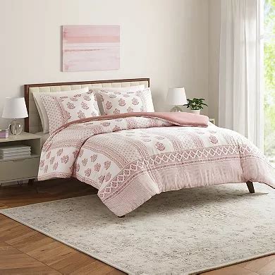 Sonoma Goods For Life® Astola Block Print 3 pc Duvet Set