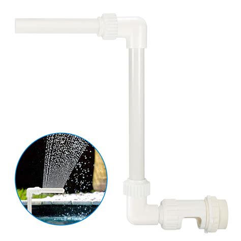 Buy Swimming Pool Waterfall Fountain Kit PVC Feature Water Spay Pools ...
