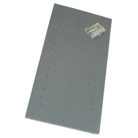 Edsal Additional Shelf, Steel, 20 ga., Gray 3618N1 | Zoro