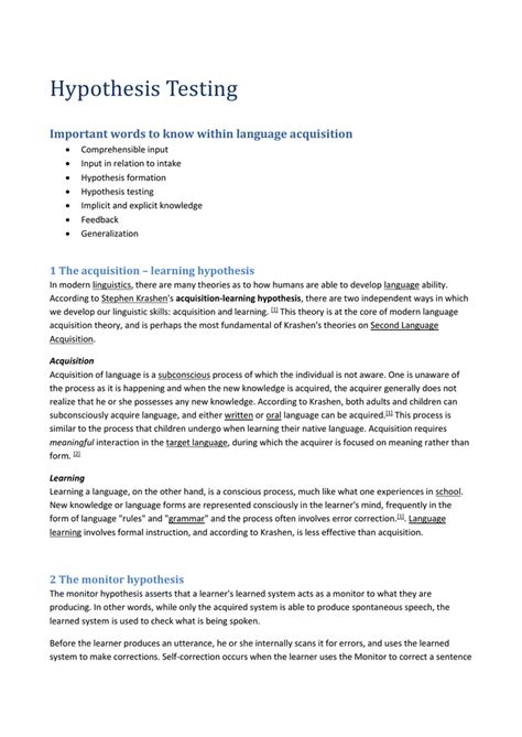 Image result for Picture or Symbol for Input Hypothesis Example